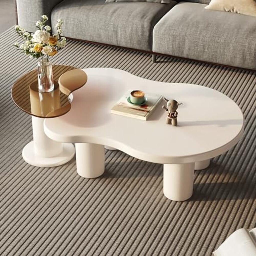 Avis : tables basses gigognes modernes Miuuod 2 en 1