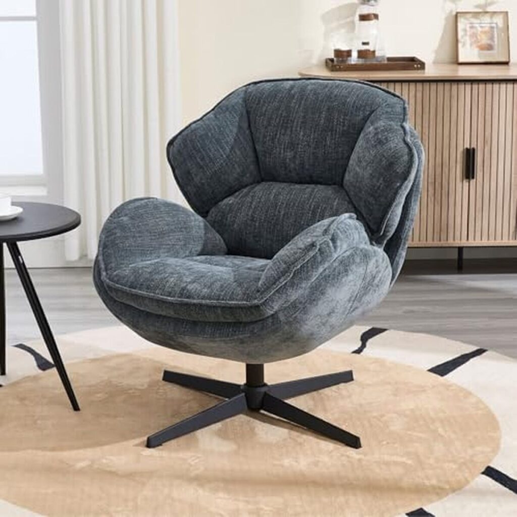 Test du fauteuil pivotant Ya-Home bleu : confort et style